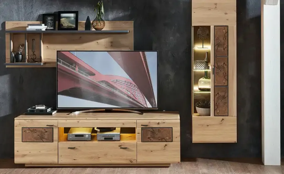 uno Wohnkombination Madera II | Möbel Höffner