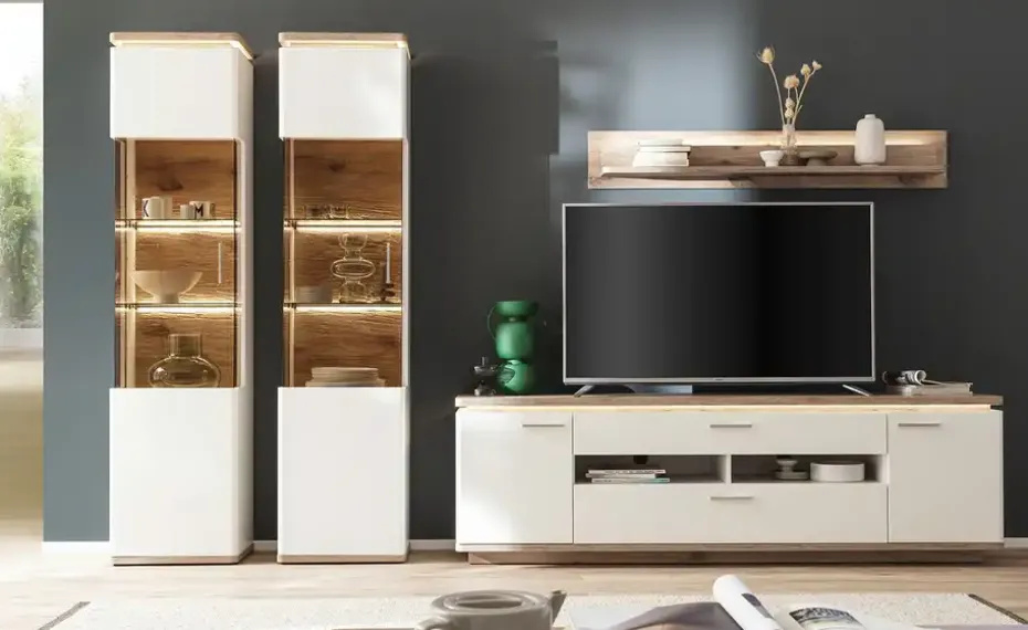 uno Wohnkombination Parez | Kabeldurchlass/Kabelkanal, Schubkastendämpfer, Türdämpfer