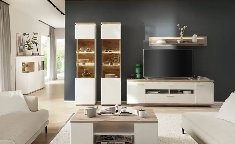 uno Wohnkombination Parez | Kabeldurchlass/Kabelkanal, Schubkastendämpfer, Türdämpfer