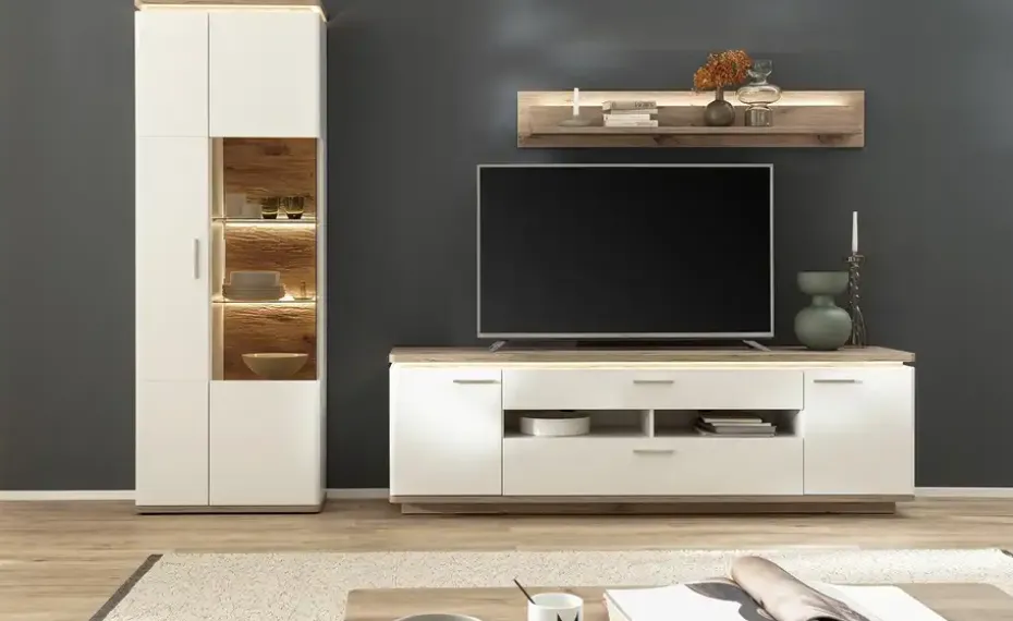 uno Wohnkombination Parez | Kabeldurchlass/Kabelkanal, Schubkastendämpfer, Türdämpfer