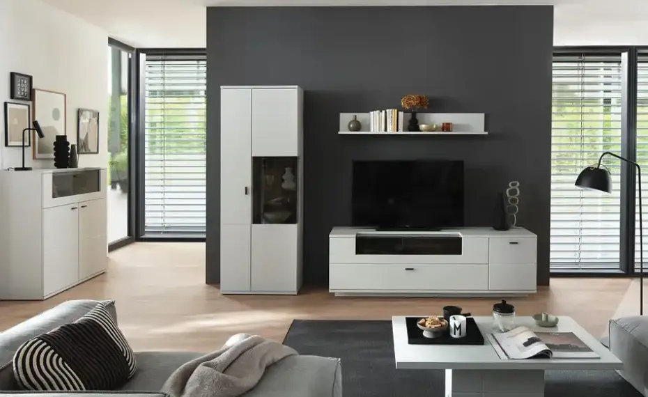 uno Wohnkombination Sarbonne | Schubkastendämpfer