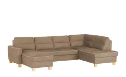 uno Wohnlandschaft mit Schlaffunktion Vito | Braun, rechts