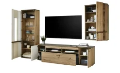 uno Wohnwand Gabbro | ohne Wandboard | Möbel Höffner