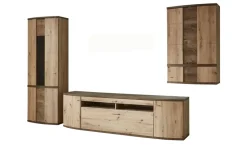 uno Wohnwand Gabbro | ohne Wandboard | Möbel Höffner