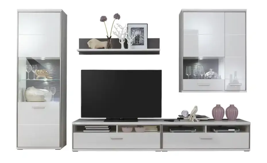 uno Wohnwand Setto | Schubkastendämpfer, Türdämpfer