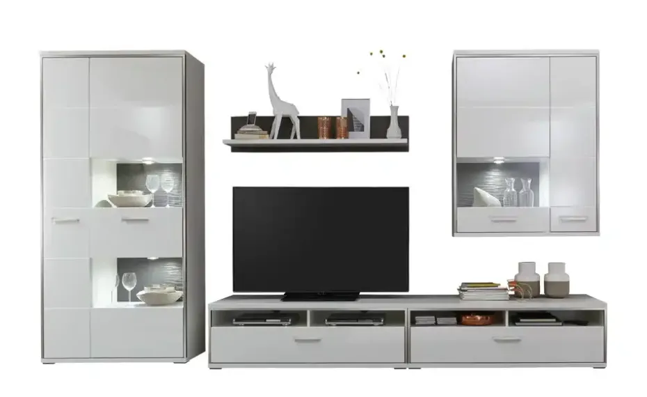 uno Wohnwand Setto | Schubkastendämpfer, Türdämpfer