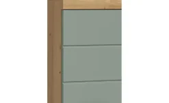 Unterschrank SCHLOONSEE, Breite 74cm, 2 Tür, 1 Schubkasten, 2 Fächer, MDF-Front in verschiedenen Farben erhältlich, Badmöbel, Badschrank, Kommode, Bad Schloonsee | Eiche Artisan (Nachbildung), Salbeigrün