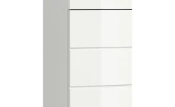 Unterschrank SCHLOONSEE, Breite 74cm, 2 Tür, 1 Schubkasten, 2 Fächer, MDF-Front in verschiedenen Farben erhältlich, Badmöbel, Badschrank, Kommode, Bad Schloonsee | Weiß, hochglanz