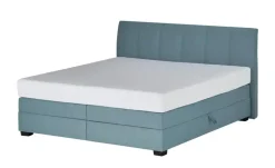 vanDoorn Boxspringbett Chiara | H2 & H3, Blau | Höffner
