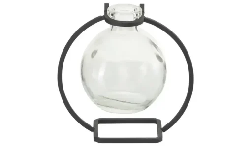 Vase mit Metallständer | Möbel Höffner