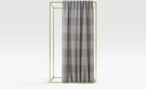 Verdeckter Schlaufenschal Galdin Stripe | Grau