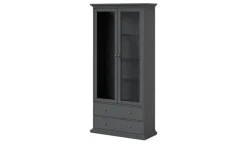 Vitrine Chester | Grau, matt | Möbel Höffner