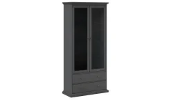 Vitrine Chester | Grau, matt | Möbel Höffner