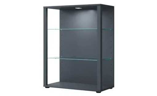 Vitrine Glasol | Anthrazit | Möbel Höffner