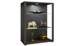Vitrine Glasol | Anthrazit | Möbel Höffner
