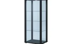 Vitrine Kavisa | Schwarz | Möbel Höffner