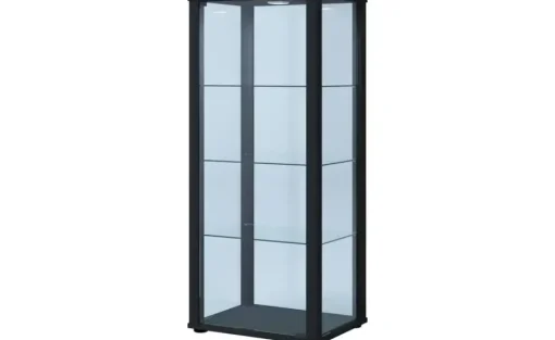 Vitrine Kavisa | Schwarz | Möbel Höffner