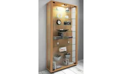 Vitrine Lumo | links, Buche (Nachbildung), Buche
