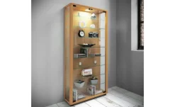 Vitrine Lumo | links, Buche (Nachbildung), Buche