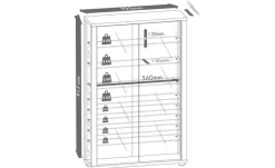 Vitrine Lumo | Weiß | Möbel Höffner