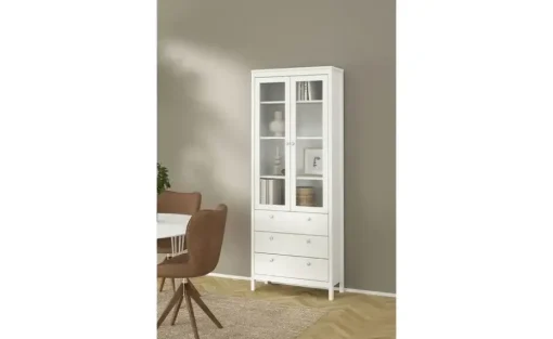 Vitrine Madron | Weiß | Möbel Höffner