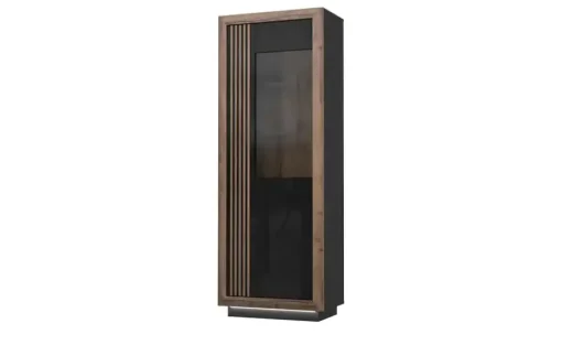 Vitrine  Sevilla | Schwarz, rechts | Möbel Höffner