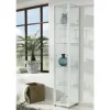 Vitrine, 1-türig BEN | Weiß, matt, transparent