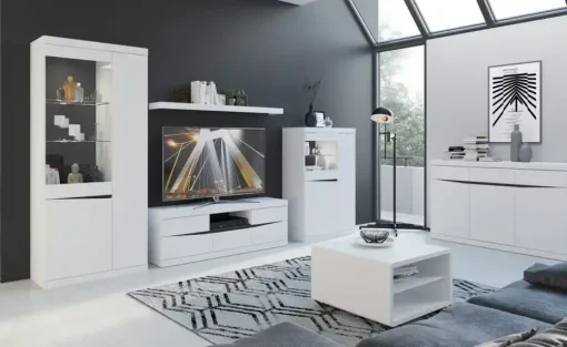 Vitrine Turino Neo | Weiß | Möbel Höffner