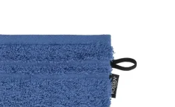 VOSSEN Waschhandschuh Vienna Supersoft | Blau, 16x21 cm