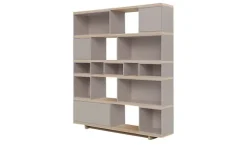 VOX Bücherregal Balance | Greige, Eiche (Nachbildung)