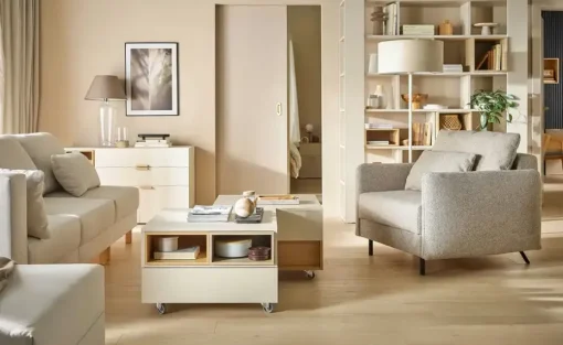 VOX Couchtisch 4 You Fresh | Sand, Eiche (Nachbildung)