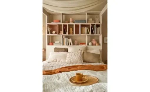 VOX Himmelbett 4 You Fresh | Lattenrahmen aufklappbar (Stauraum)