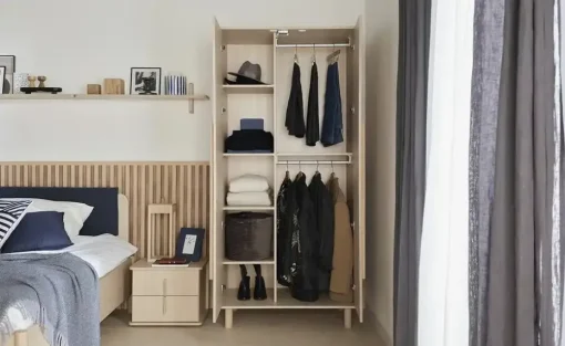 VOX Kleiderschrank OMM | Füße | Möbel Höffner