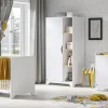 VOX Wickelkommode Leaf | Weiß, Eiche (Nachbildung)