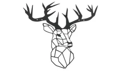 Wanddekoration  Hirsch | Möbel Höffner