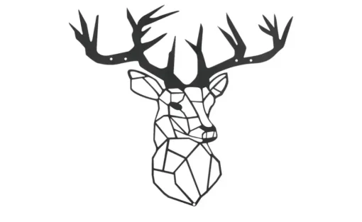 Wanddekoration  Hirsch | Möbel Höffner