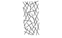 Wandgarderobe Mikado | Schwarz | Möbel Höffner