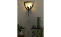 Wandleuchte, 1-flammig, Metall schwarz | Möbel Höffner