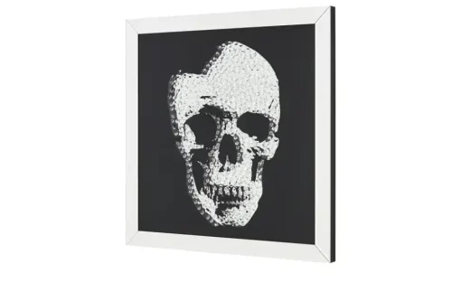 Wandspiegel mit Totenkopf Xino | Möbel Höffner