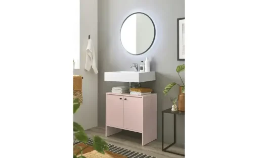 Waschbeckenunterschrank Kaarster See | Rosa | Höffner