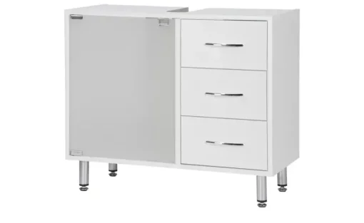 Waschbeckenunterschrank Langesee | Weiß | Möbel Höffner