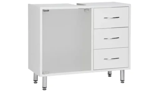 Waschbeckenunterschrank Langesee | Weiß | Möbel Höffner