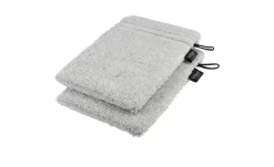 Waschhandschuh (16 x 21cm), 2er-Set Grau (Light Grey) Vienna Supersoft