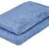 Waschhandschuh (16 x 21cm), 2er-Set Blau Kuschel Wuschel