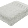 Waschhandschuh (16 x 21cm), 2er-Set Hellgrau Soft Cotton