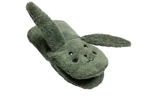 Waschhandschuh Hase | Olivgrün | Möbel Höffner