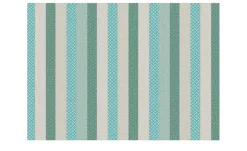 Webteppich Pool-Party | 133x200 cm, Creme, Grün, Blau