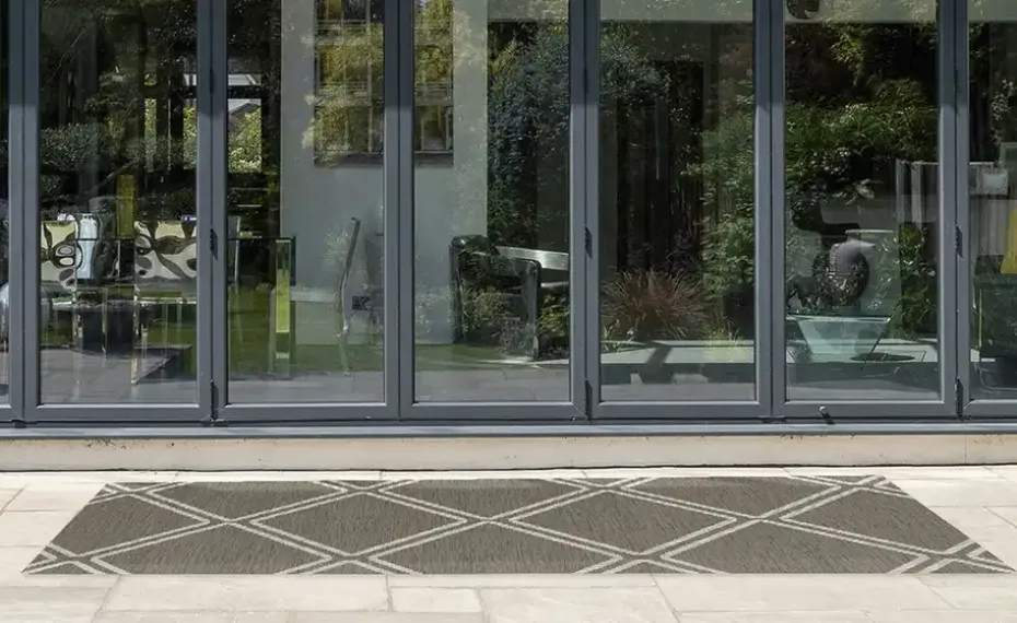 Webteppich Scandinavian | 80x200 cm, Gitter | Höffner