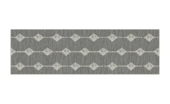 Webteppich Scandinavian | 80x200 cm, Diamanten