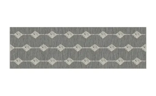 Webteppich Scandinavian | 80x200 cm, Diamanten